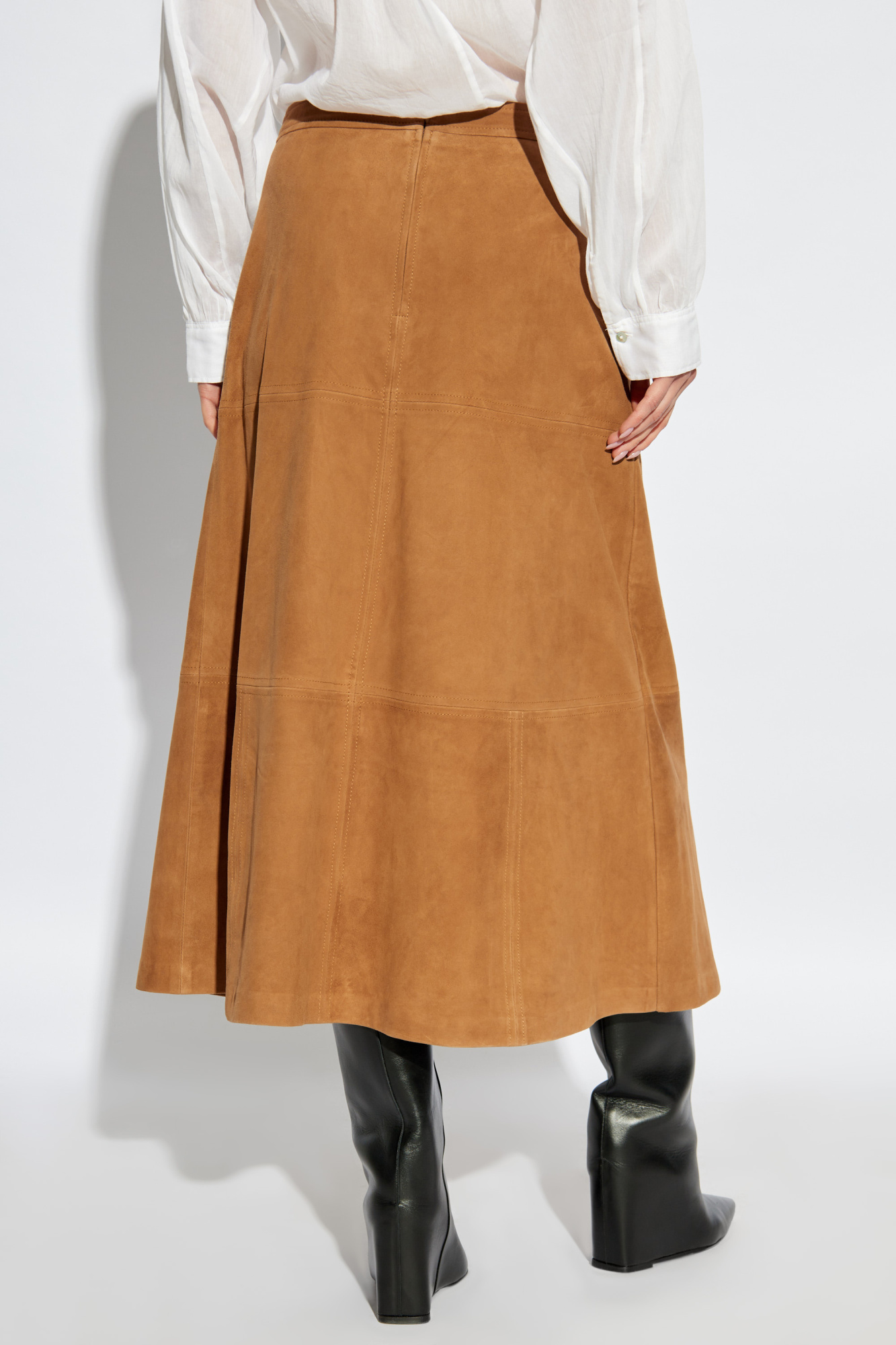 Munthe Suede skirt 'Filothea' | Women's Clothing | Vitkac